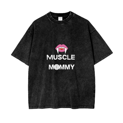 Muscle Mommy Vampire; Oversize T-Shirt