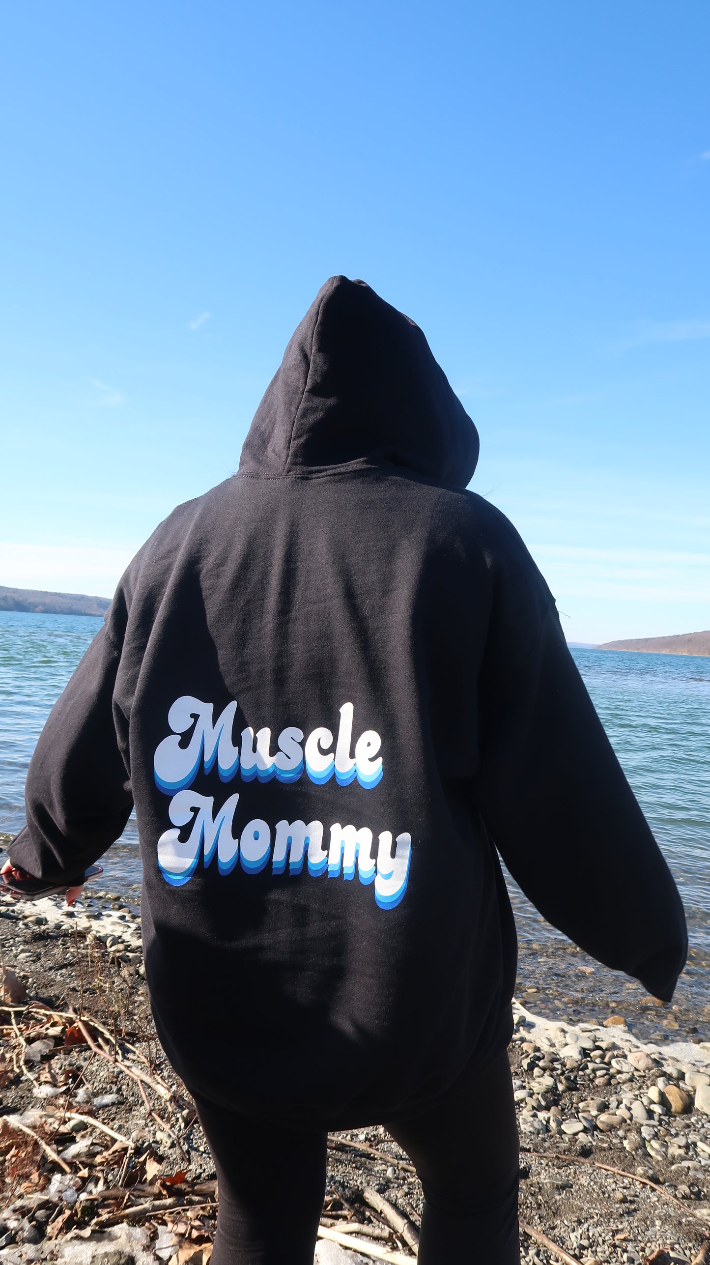 Blue Muscle Mommy ™ Blender Bottle ® – Swole Shady Inc.