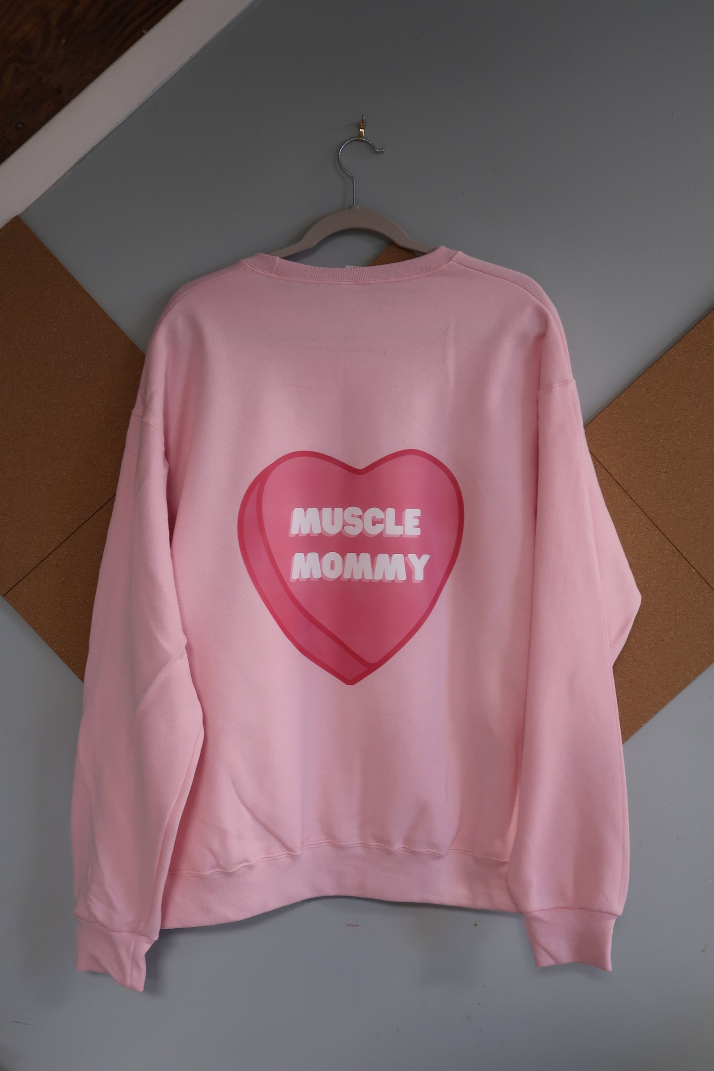 Candy Hearts Muscle Mommy