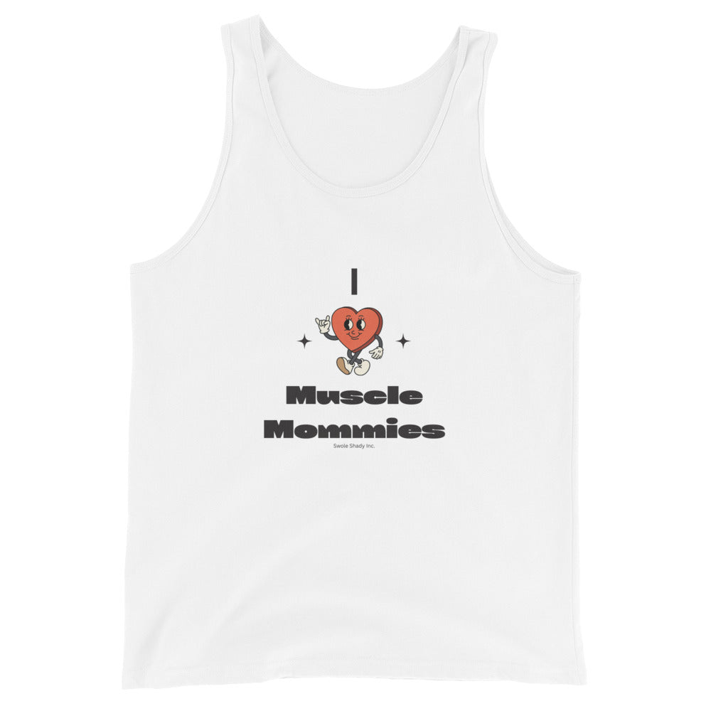 I Heart Muscle Mommies Muscle Tank