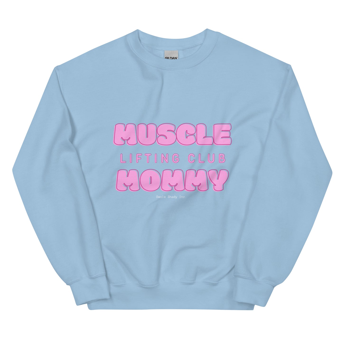 Muscle Mommy Bubblegum Lifting Club Crew