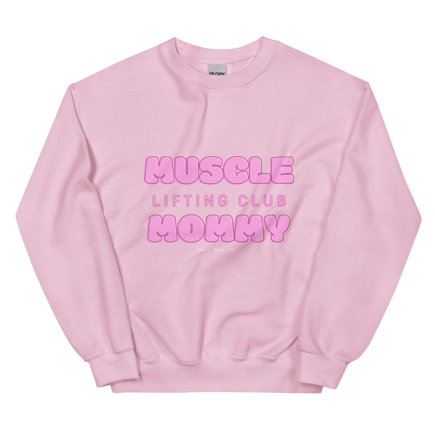 Muscle Mommy Bubblegum Lifting Club Crew