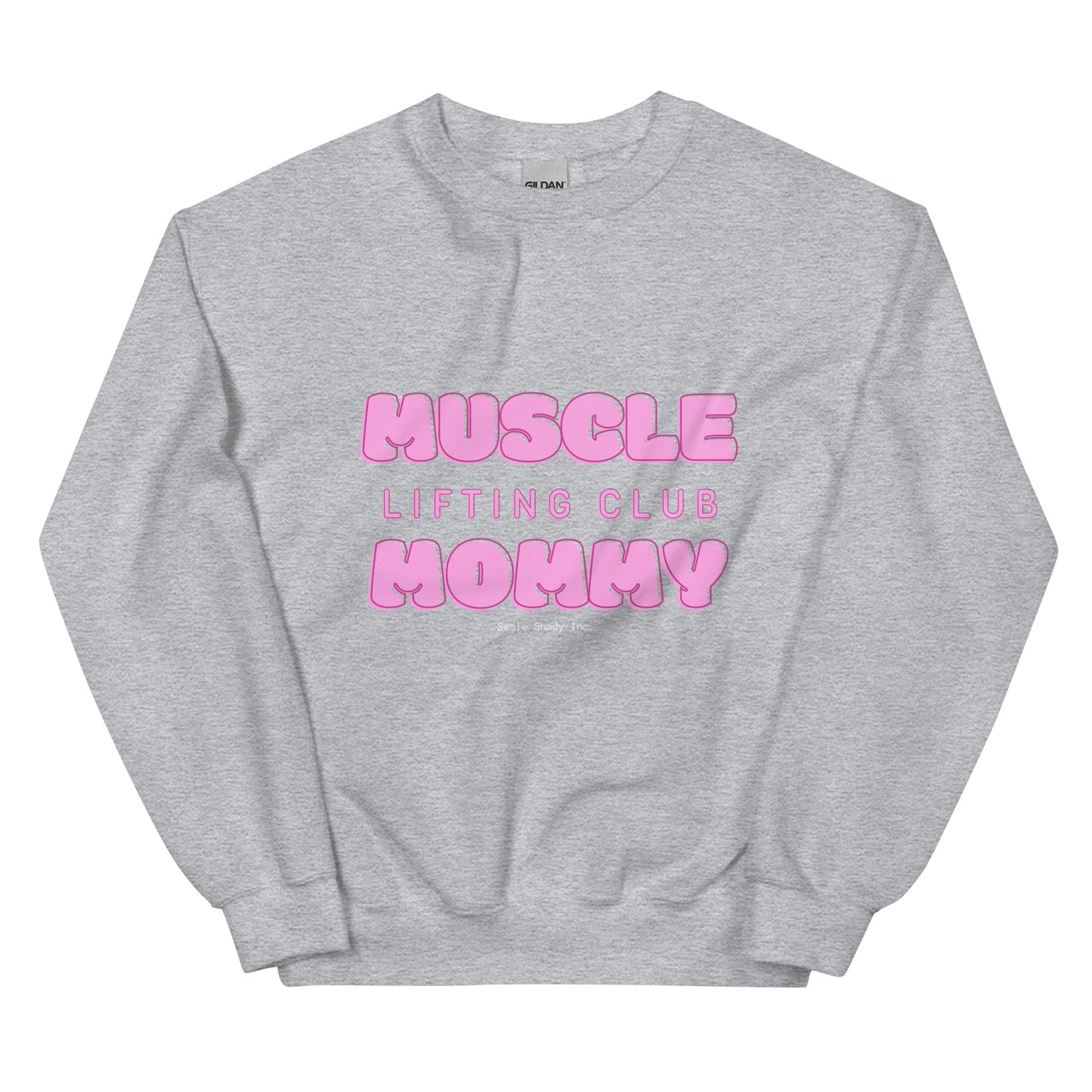 Muscle Mommy Bubblegum Lifting Club Crew