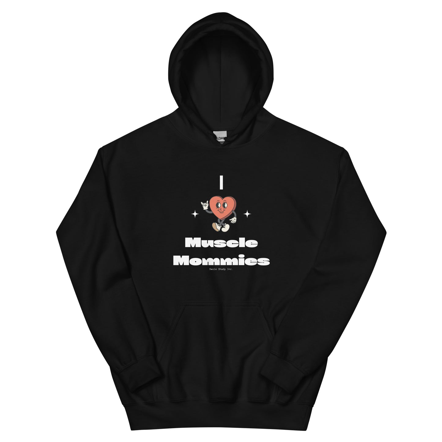 I Heart Muscle Mommies Hoodie