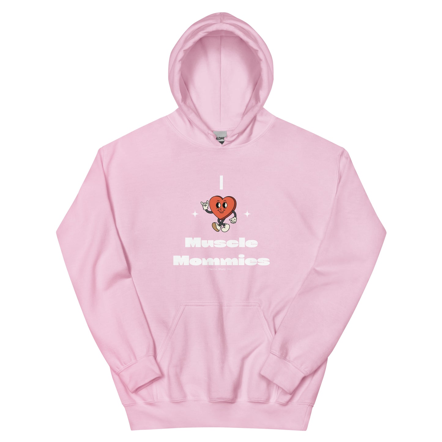 I Heart Muscle Mommies Hoodie